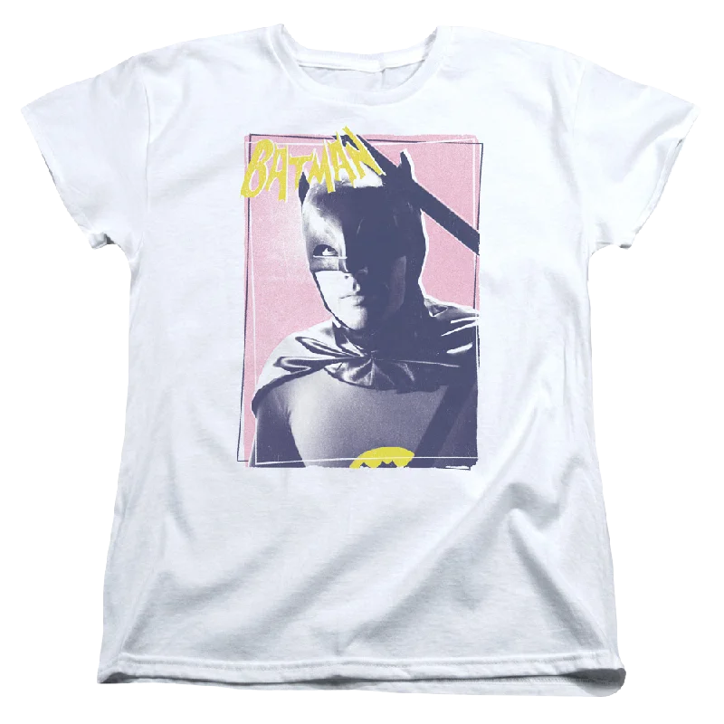 Batman - Classic TV Series Wayne 80s - Women's T-Shirt Iron Safe Non-Iron Wrinkle Free