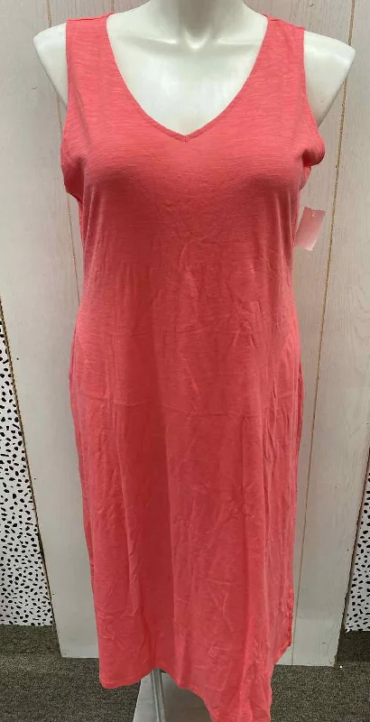 belle by Kim Gravel Coral Womens Size 12P Dress