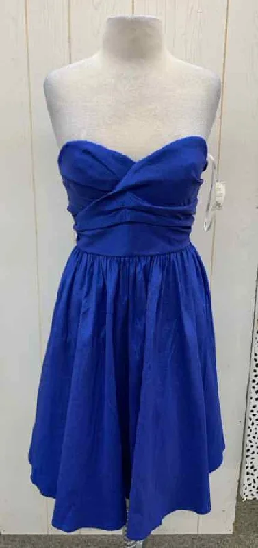 Calvin Klein Blue Womens Size 8 Dress