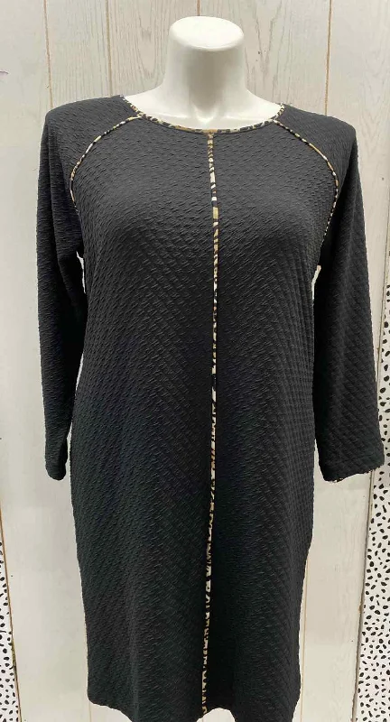 Chico's Black Womens Size 12/14 Dress