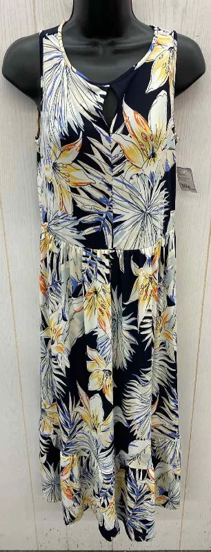 Chico's Navy Womens Size 2/4 Dress