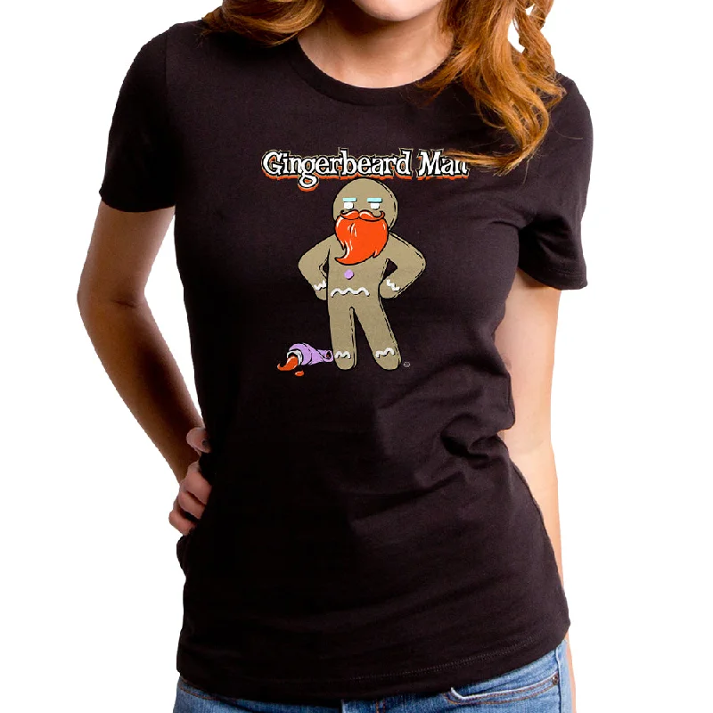 Gingerbeard Man Women's T-Shirt Seamless Knitted Crochet