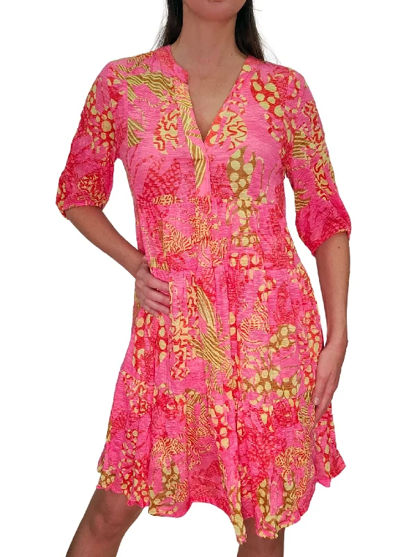 Crushed Kona 2-Tier Dress
