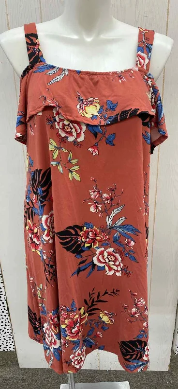 French Laundry Pink Womens Size 3X Dress