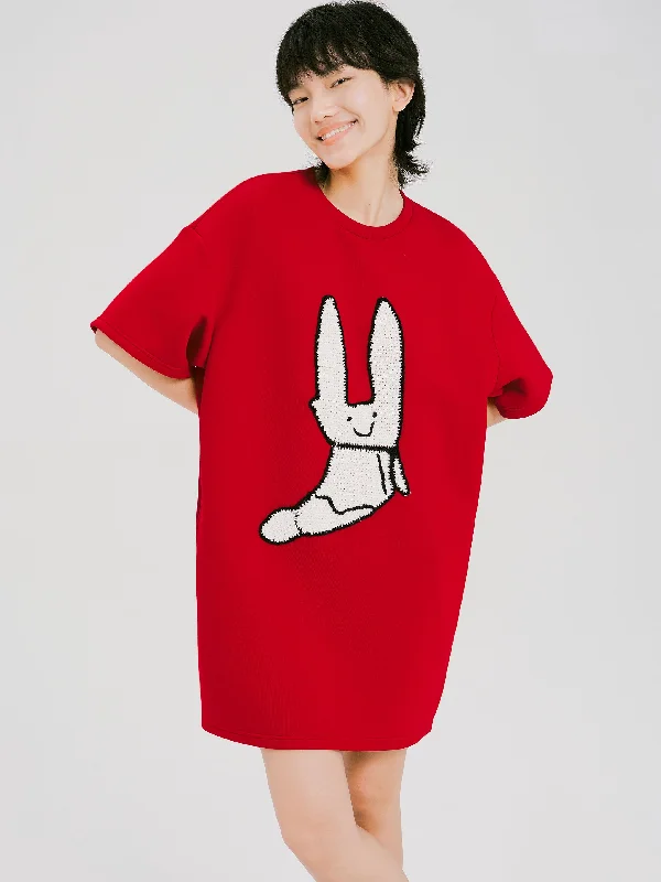 Fun Bunny Handmade Crochet Dress