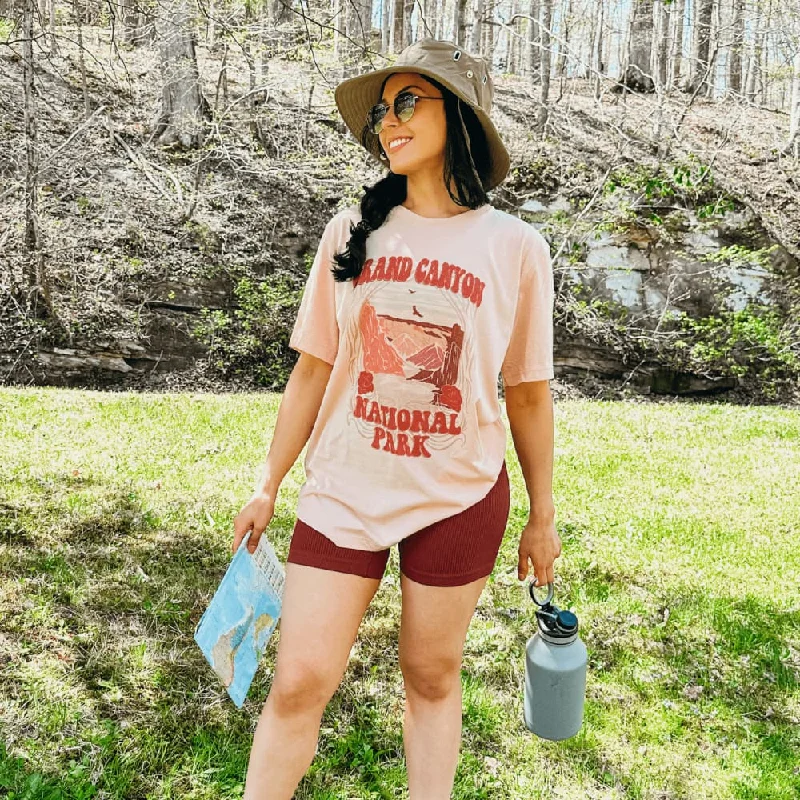 Grand Canyon National Park Tee Mesh Blend Leather Blend Suede Blend