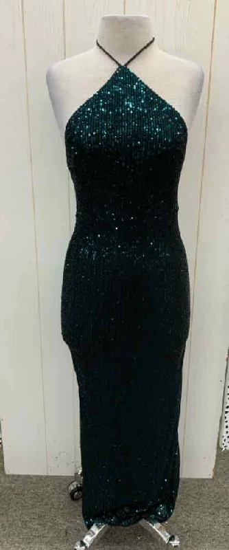 Green Womens Size XS Dress