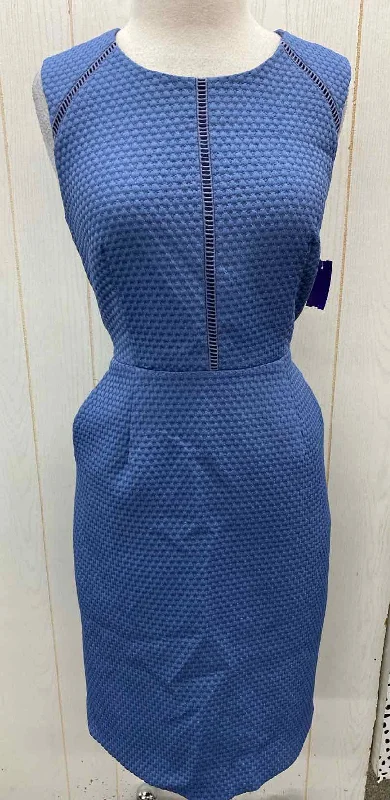 J Crew Blue Womens Size 6 Dress