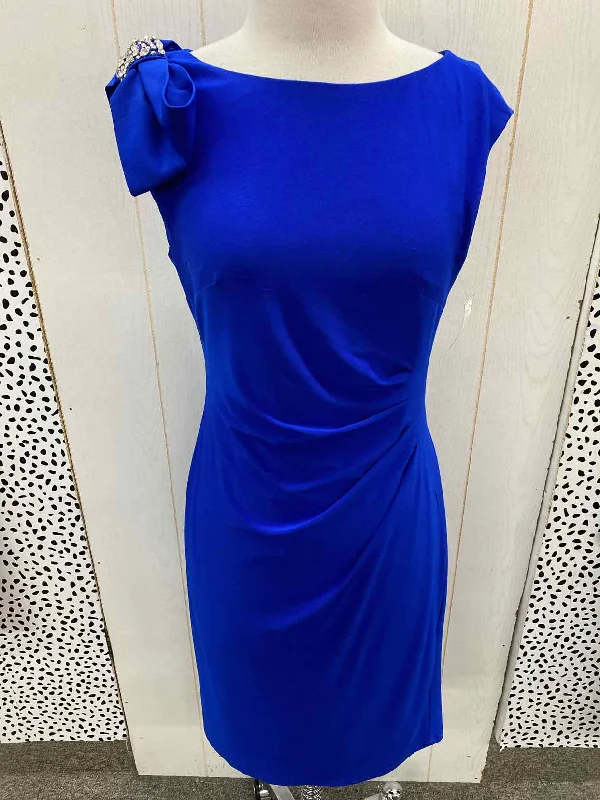 Jessica Howard Blue Womens Size 8 Dress