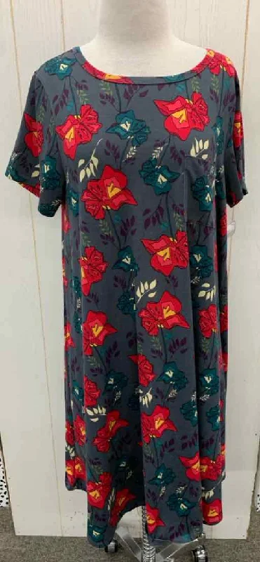 Lularoe Gray Womens Size 12/14 Dress