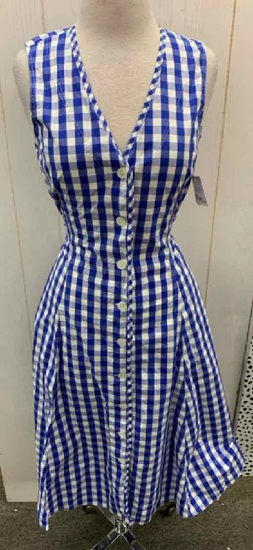 Ralph Lauren Blue Womens Size 4 Dress