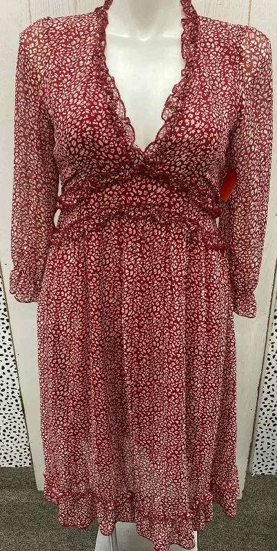 Red Womens Size 10/12 Dress