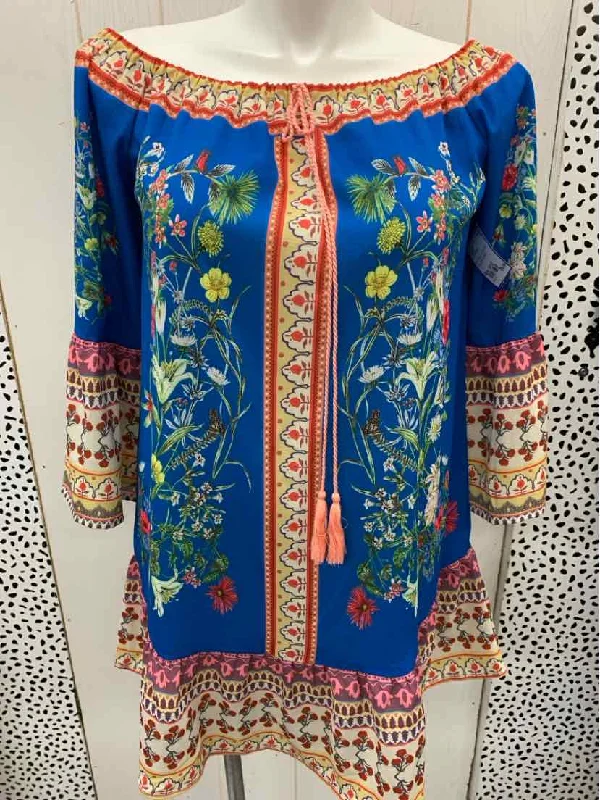 Umgee Blue Womens Size 10/12 Dress