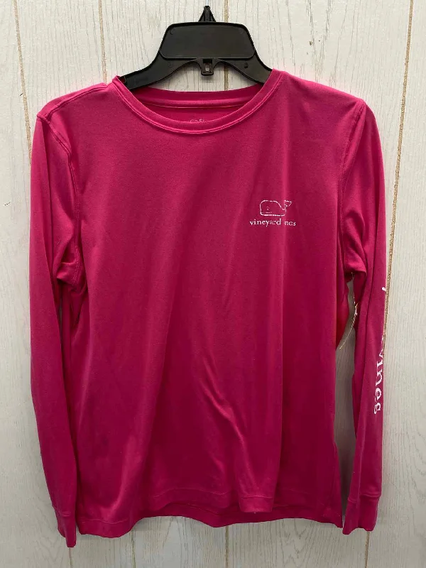 Vineyard Vines Pink Womens Size M Shirt Anti-Shrink Durable Soft