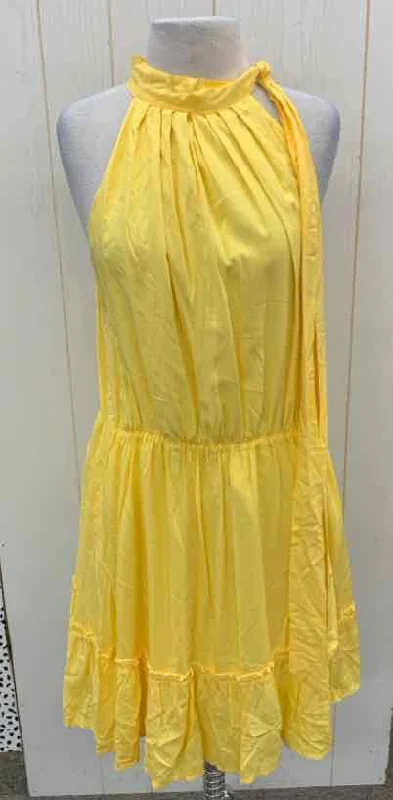 Yellow Womens Size 10/12 Dress