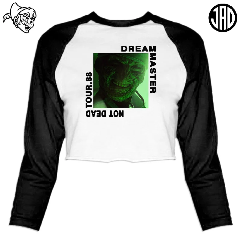 1988 Not Dead Tour - Women's Cropped Baseball Tee Basic T-Shirt Crew Neck Short Sleeve